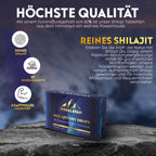 🌿 Shilajit Mumijo Extrakt – 60 Tabletten, hochdosiert 1.200 mg, 36.000 mg Gesamtinhalt