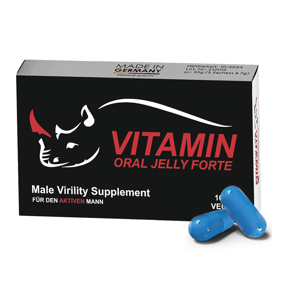 Premium Vitalitäts-Gel für Männer – Schneller Energie-Boost | WMM Living 4 Vitality