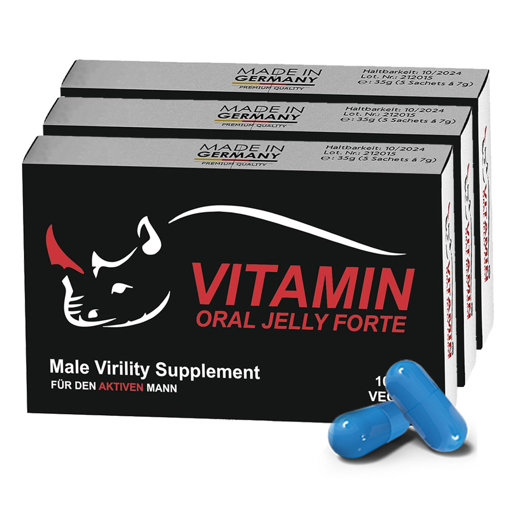 Premium Vitalitäts-Kapseln für Männer – Natürliche Kraft & Ausdauer | WMM Living 4 Vitality