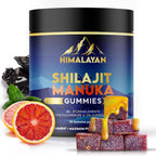 🐝 Shilajit Glow Gummibärchen – Manuka Honig, 50 % Fulvinsäure & 12 % Huminsäure