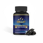 🌱 Shilajit Mumijo – 180 Kapseln, 1.400 mg hochdosiert, unterstützt Vitalität & Wohlbefinden